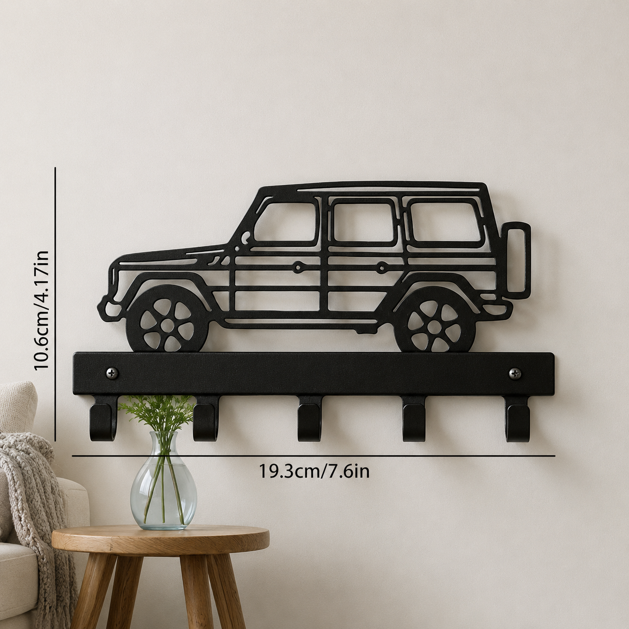 Metal G63 AMG Key Holder