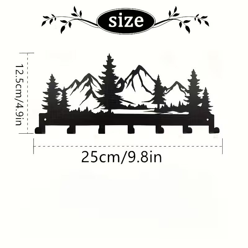 Metal Forest Key Holder