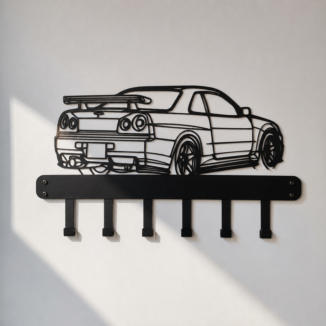 Metal Nissan GTR R34 Key Holder