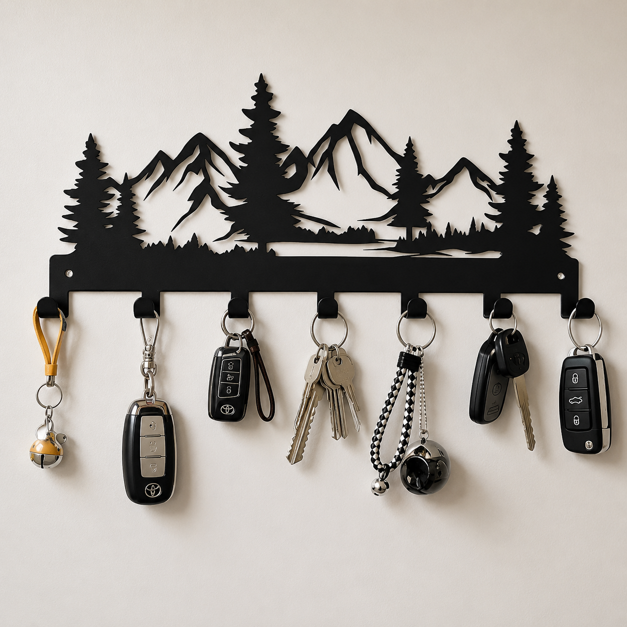 Metal Forest Key Holder