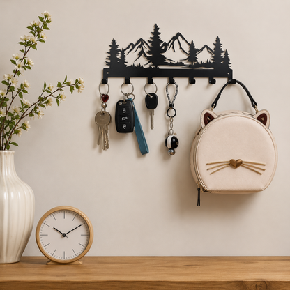 Metal Forest Key Holder