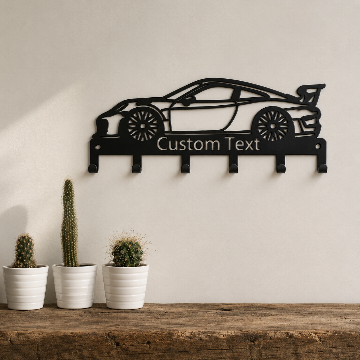 Metal Custom Porsche 911 GT3 Key Holder