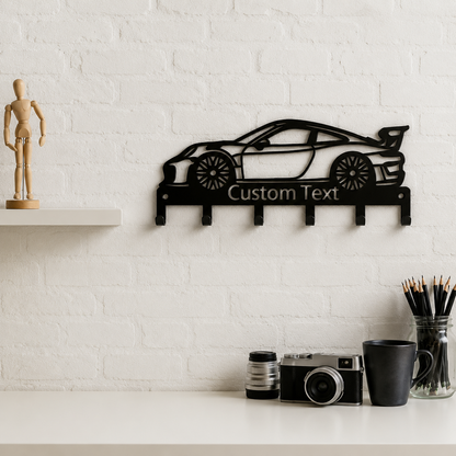 Metal Custom Porsche 911 GT3 Key Holder