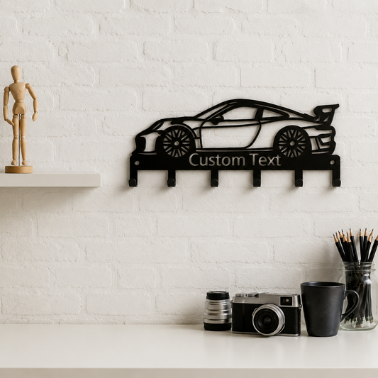 Metal Custom Porsche 911 GT3 Key Holder