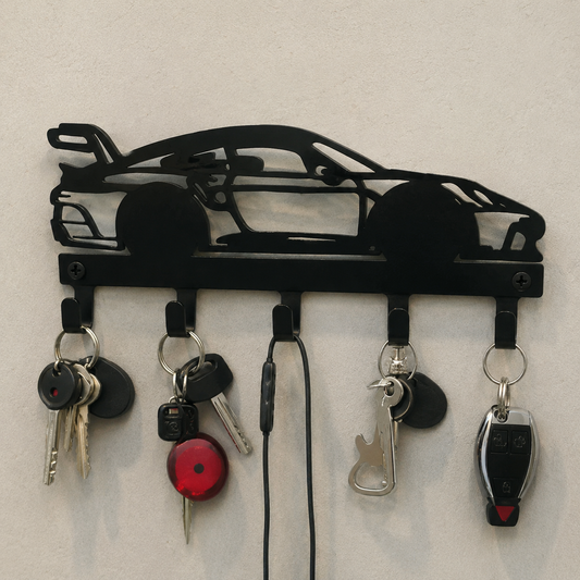 Metal Porsche 911 gt3 Key Holder