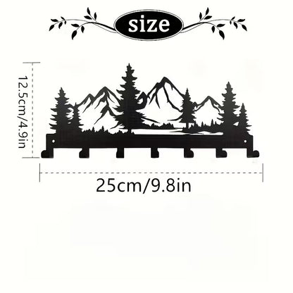 Metal Forest Key Holder